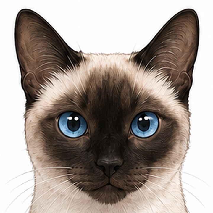Illustrated portrait of Kitsune